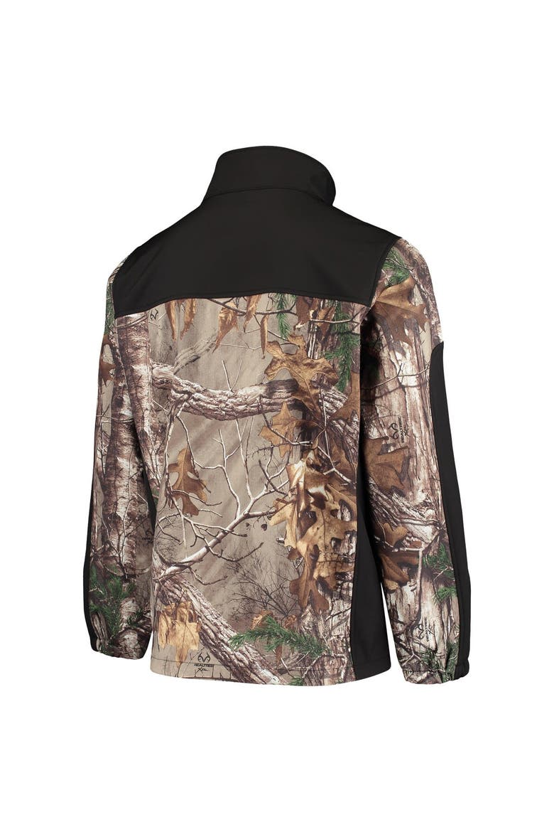 Men's Dunbrooke Realtree Camo/Black Jacksonville Jaguars Circle Hunter Softshell Full-Zip Jacket, Alternate, color, Realtree Camo