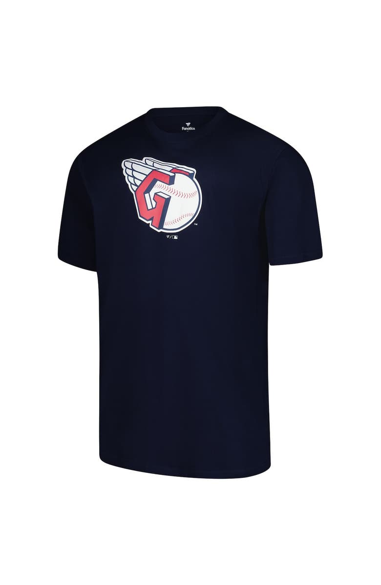 PROFILE Men's Profile Navy Cleveland Guardians Big & Tall Primary Logo T-Shirt, Alternate, color, Navy