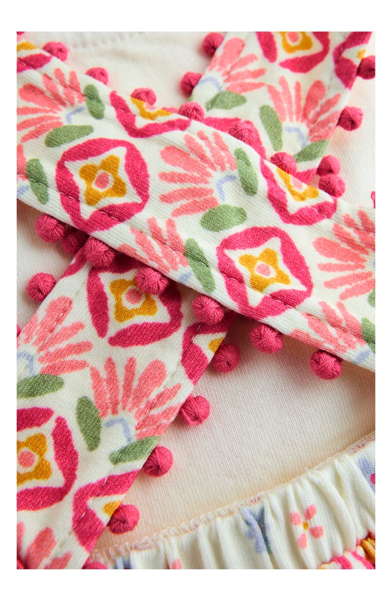 Mini Boden Kids' Jersey Crossback Sundress, Alternate, color, Hotchpotch Floral