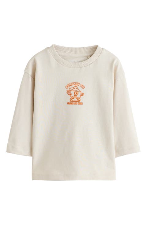 Kids' Pumpkin Pie Long Sleeve Graphic T-Shirt