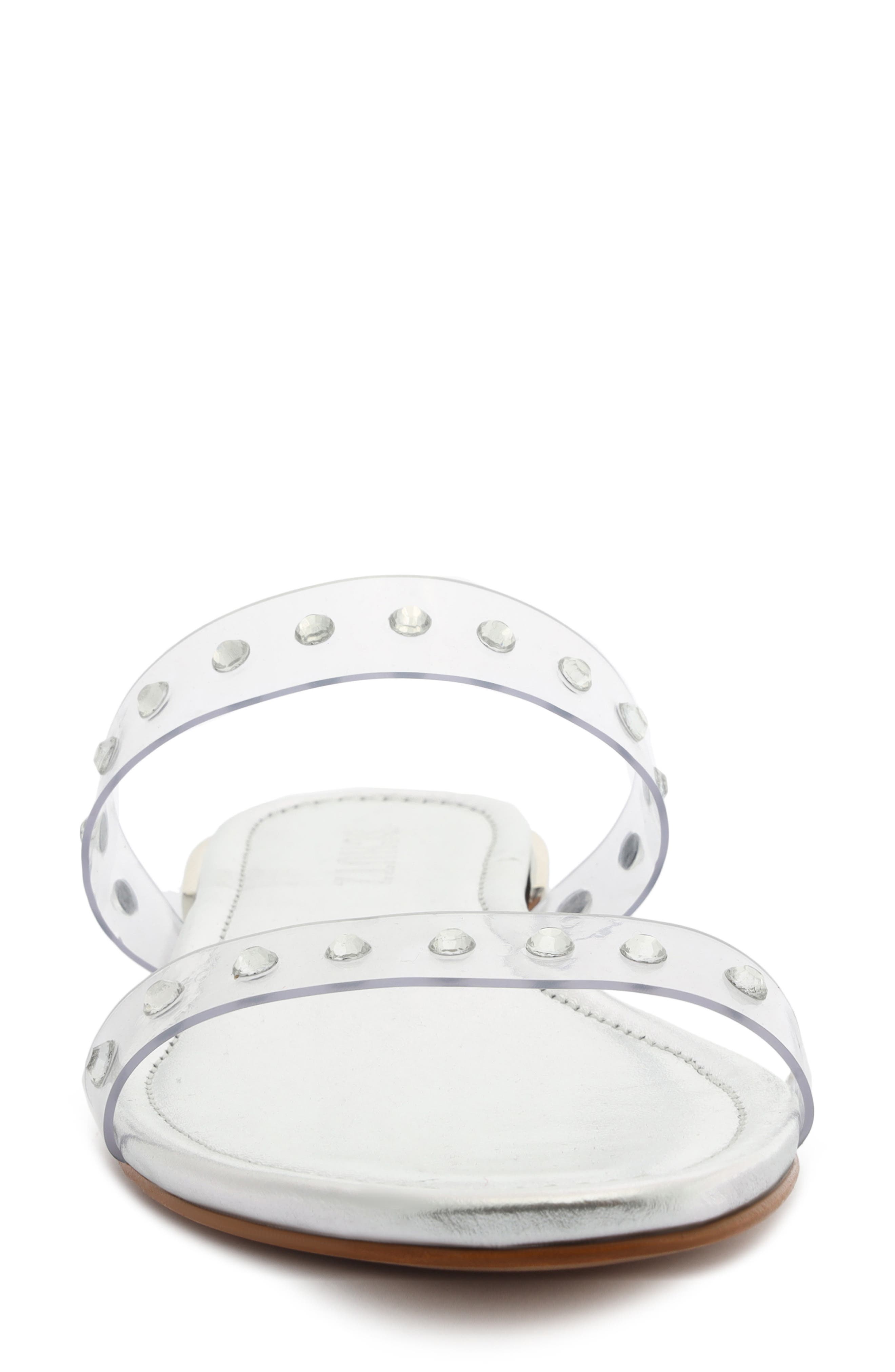 Schutz Arielle Clear Slide Sandal, Alternate, color, 