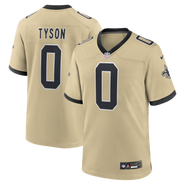Nike Men's Nike Jordyn Tyson Gold New Orleans Saints 2026 NFL Draft First Round Pick No. 8 Alternate Game Jersey