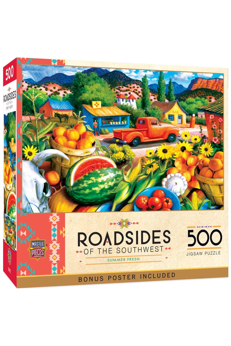 Summer Fresh 500 Piece Jigsaw Puzzle, Main, color, Multicolor