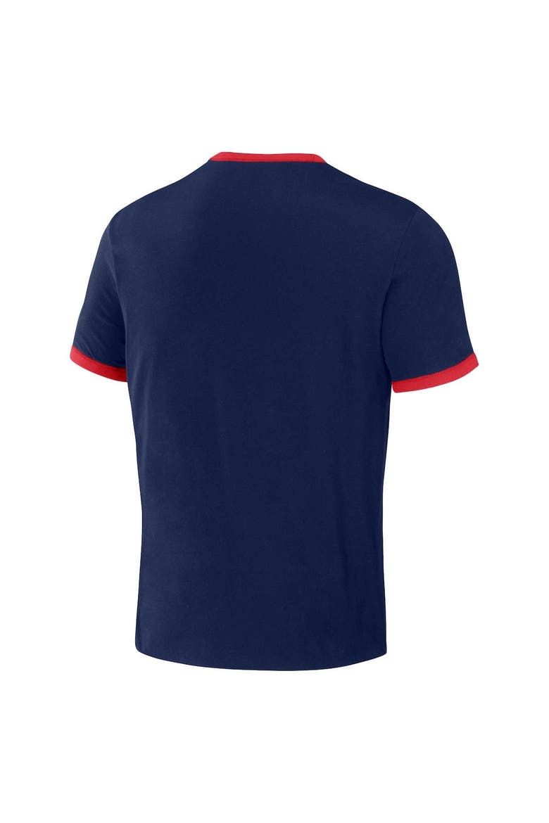 Men's Darius Rucker Collection by Fanatics Red/Navy St. Louis Cardinals Two-Way Ringer Reversible T-Shirt, Alternate, color, Red