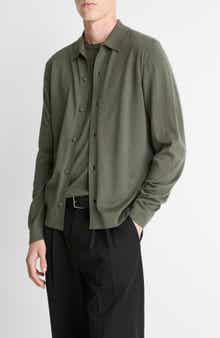 Merino Wool & Cashmere Cardigan