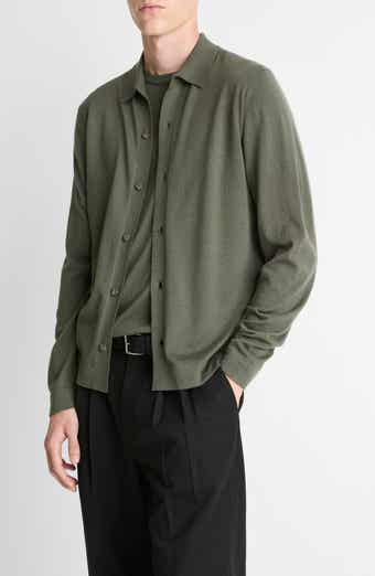 Merino Wool & Cashmere Cardigan