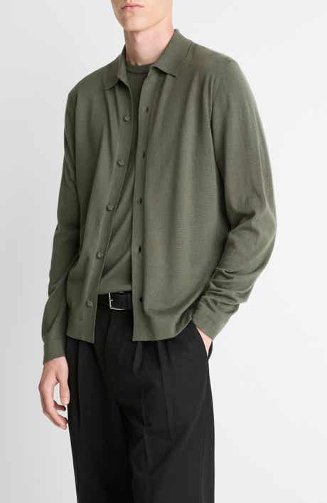 Merino Wool & Cashmere Cardigan