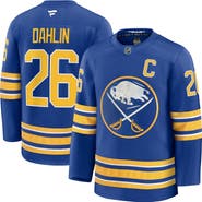 FANATICS Men's Fanatics Rasmus Dahlin Royal Buffalo Sabres Premium Jersey with Captain's Patch