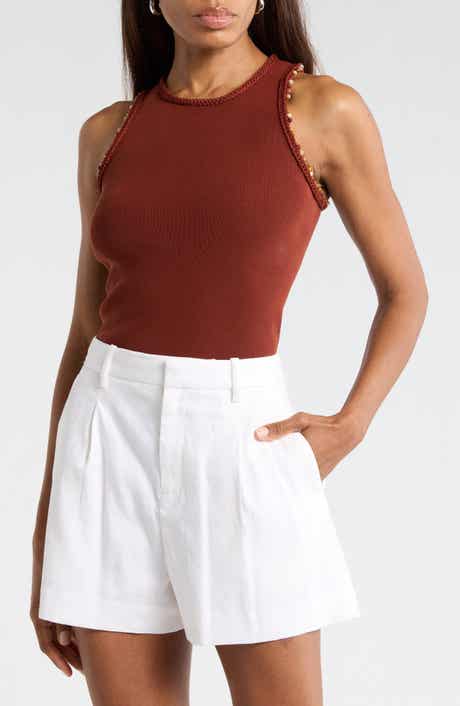 A.L.C. Nelly Beaded Top