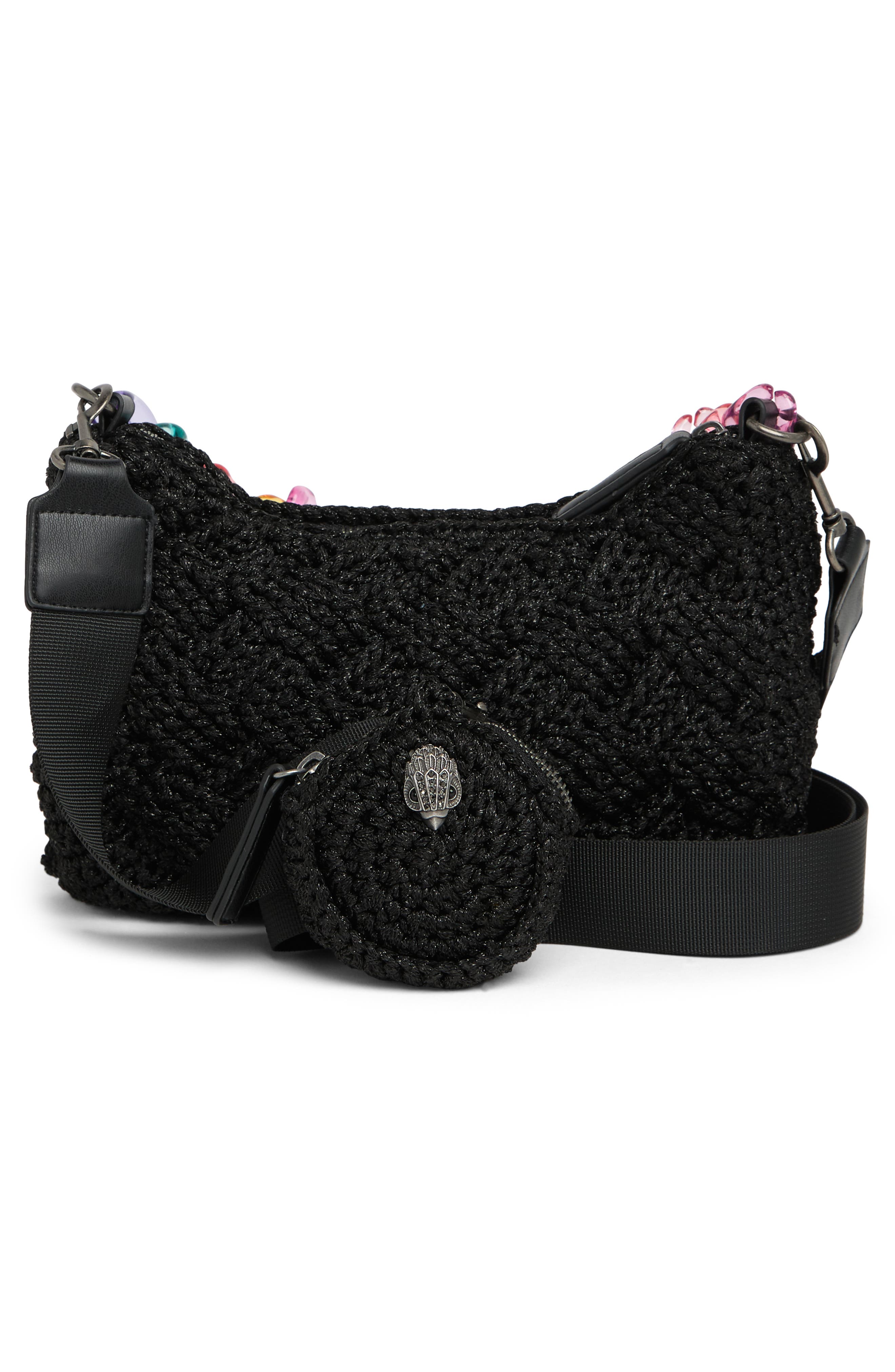 Kurt Geiger London Crochet Crossbody Bag, Alternate, color, 