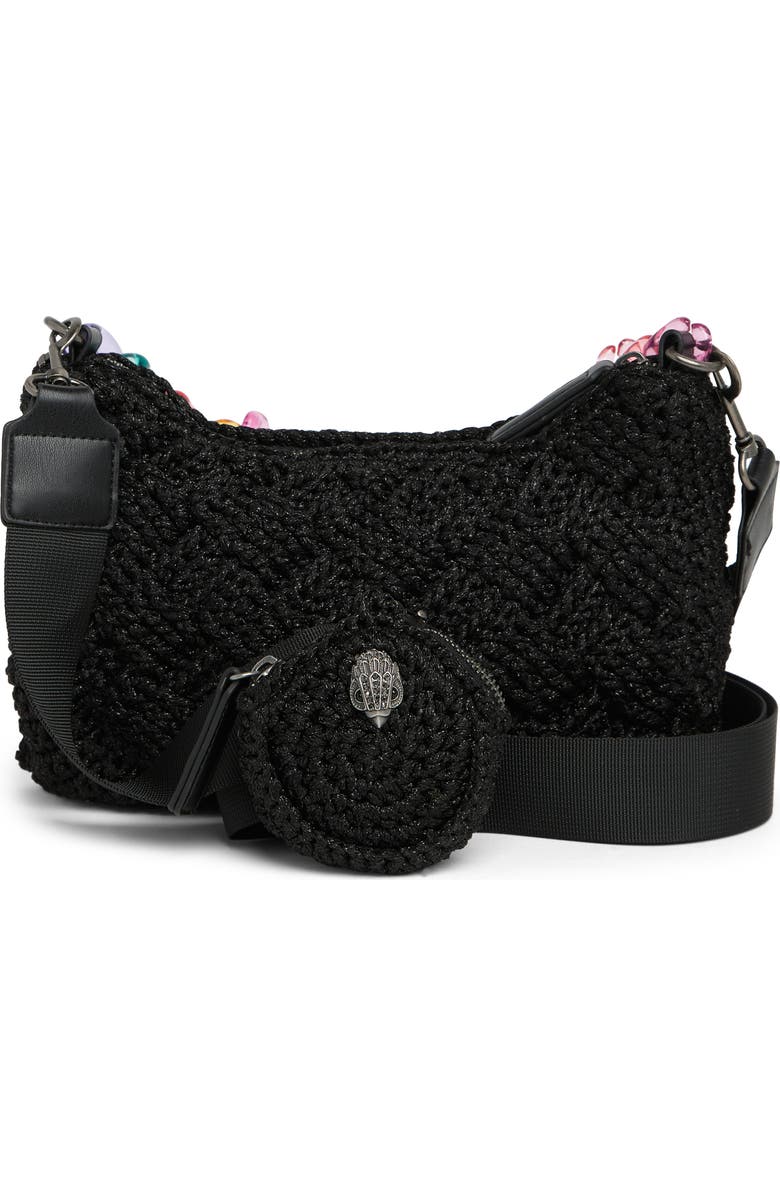 Kurt Geiger London Crochet Crossbody Bag, Alternate, color,