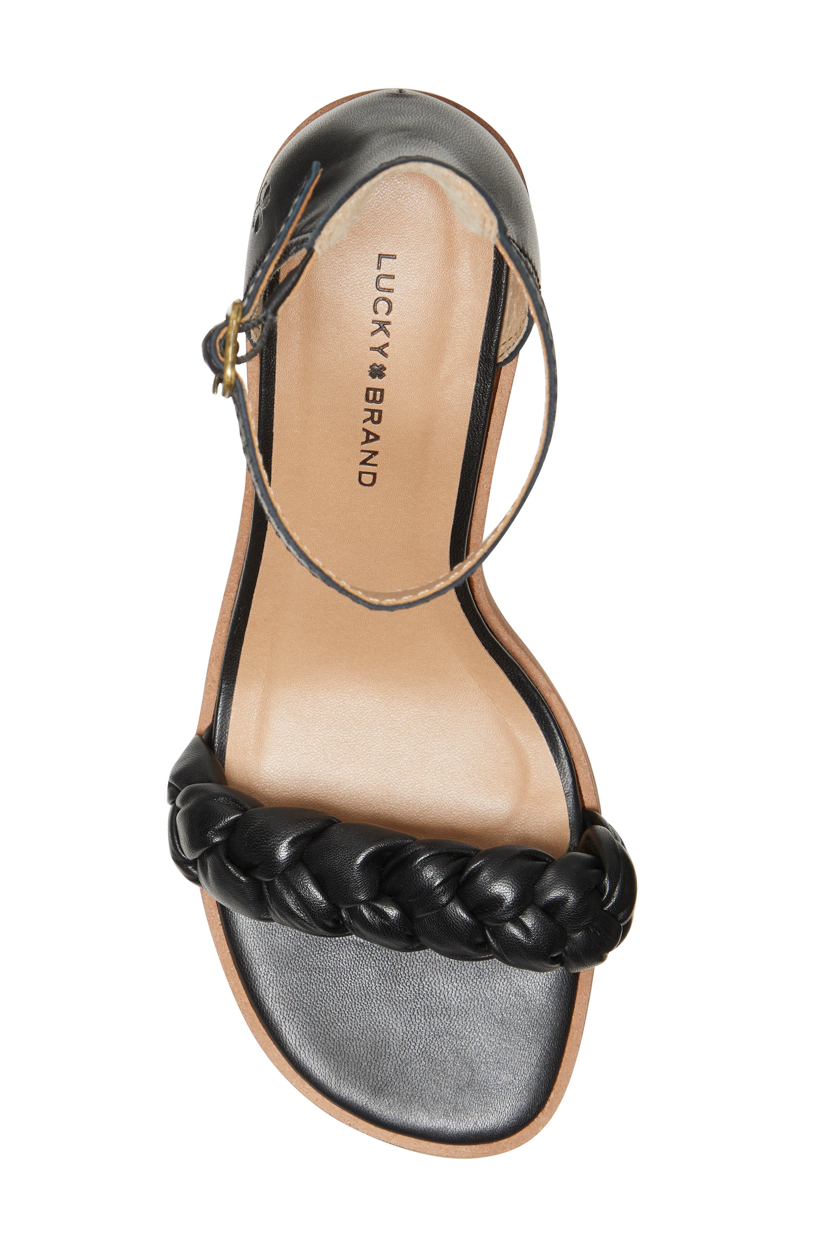 Lucky Brand Sertini Ankle Strap Sandal, Alternate, color, 