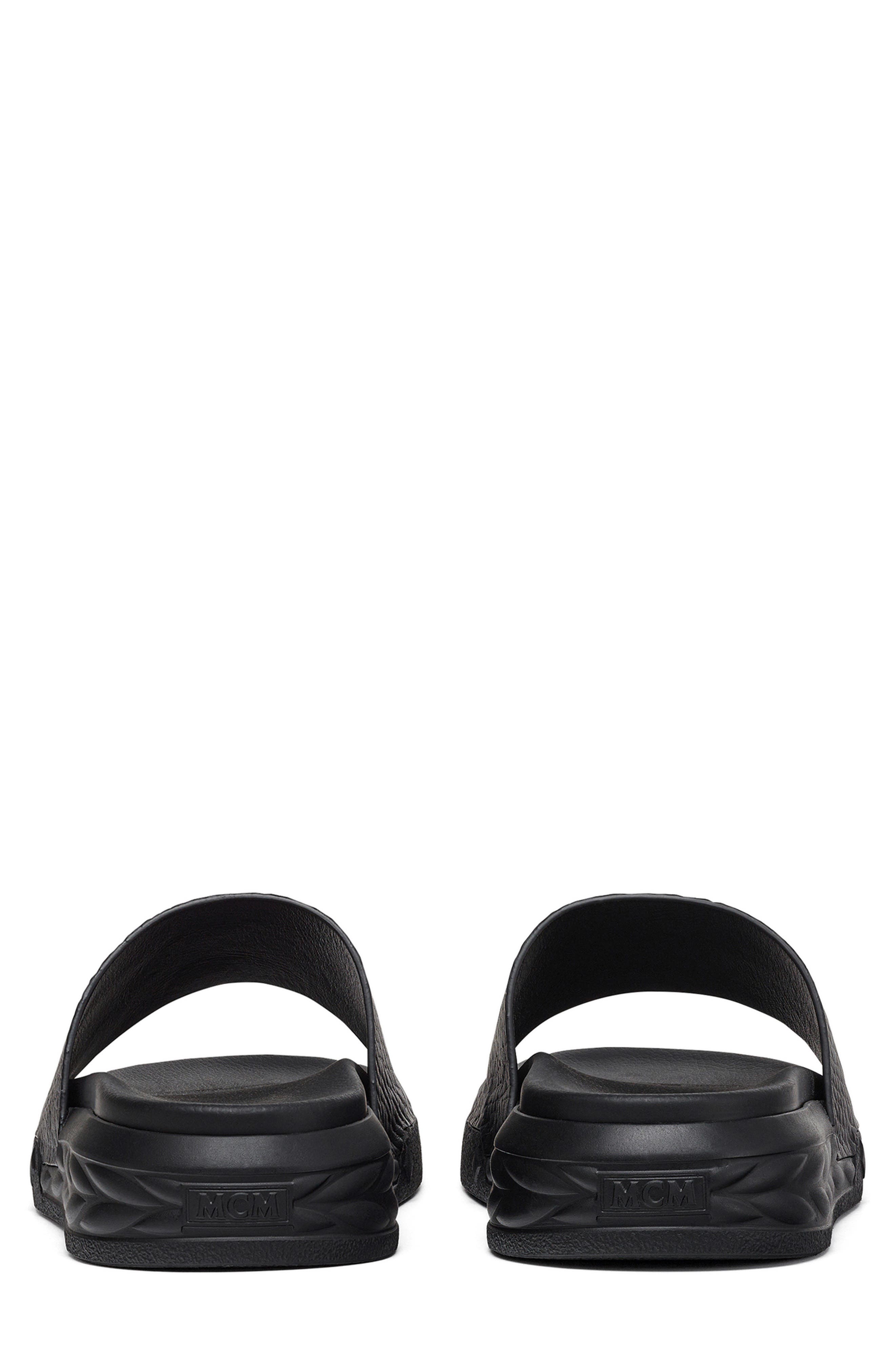 Visetos Slide Sandals, Alternate, color, BLACK