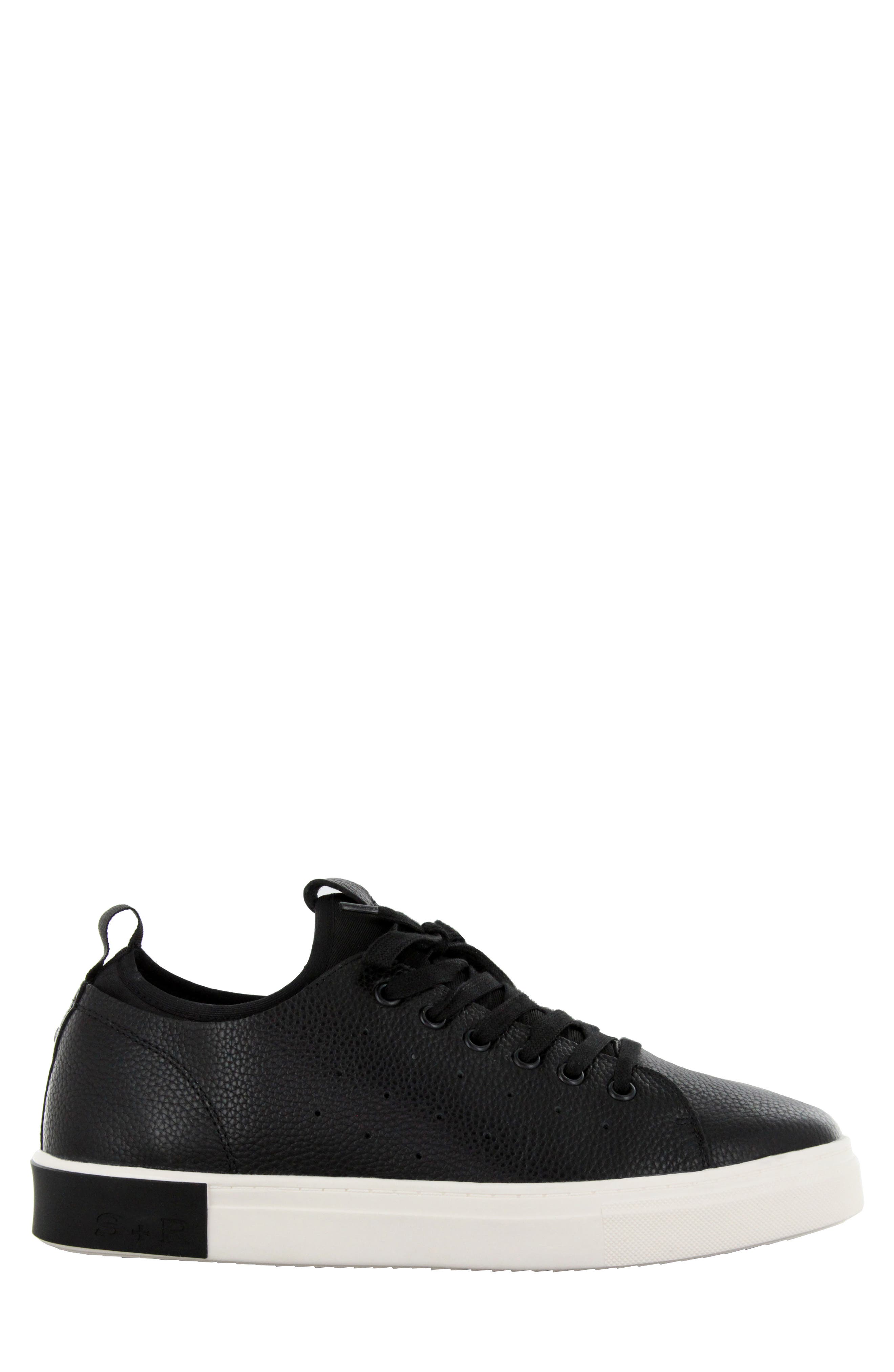 STRAUSS AND RAMM The Lace Up Sneaker, Alternate, color, 