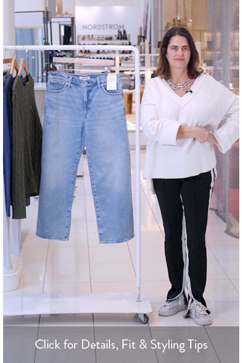 The Perfect Vintage Crop Wide Leg Jeans (Women) | Nordstrom