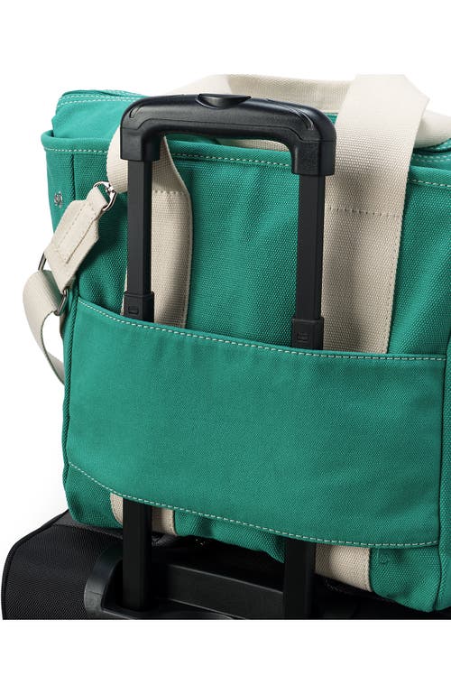 Lands' End Canvas Multiway Pocket Tote In Sea Agate