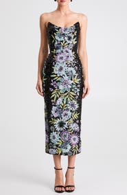 HELSI Alessandra Sequin Strapless Gown