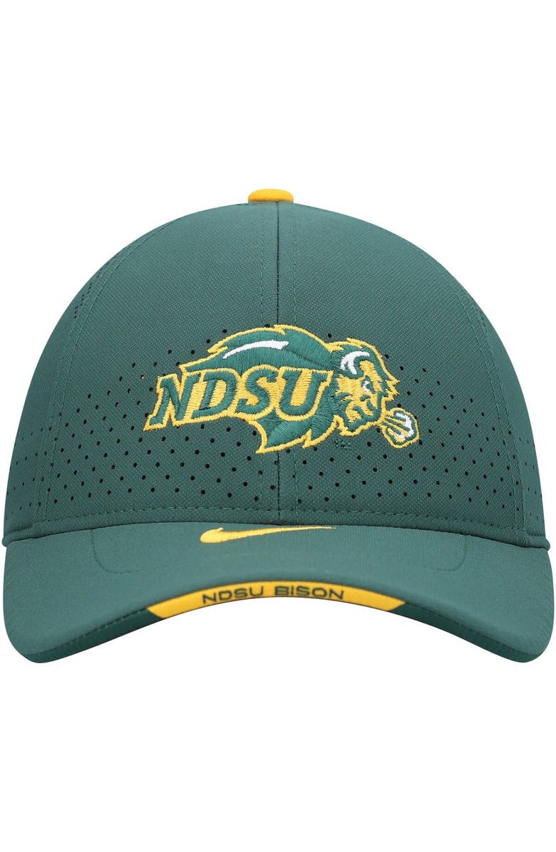 Nike Men's Nike Green NDSU Bison 2021 Sideline Legacy91 Performance Adjustable Hat, Alternate, color, 
