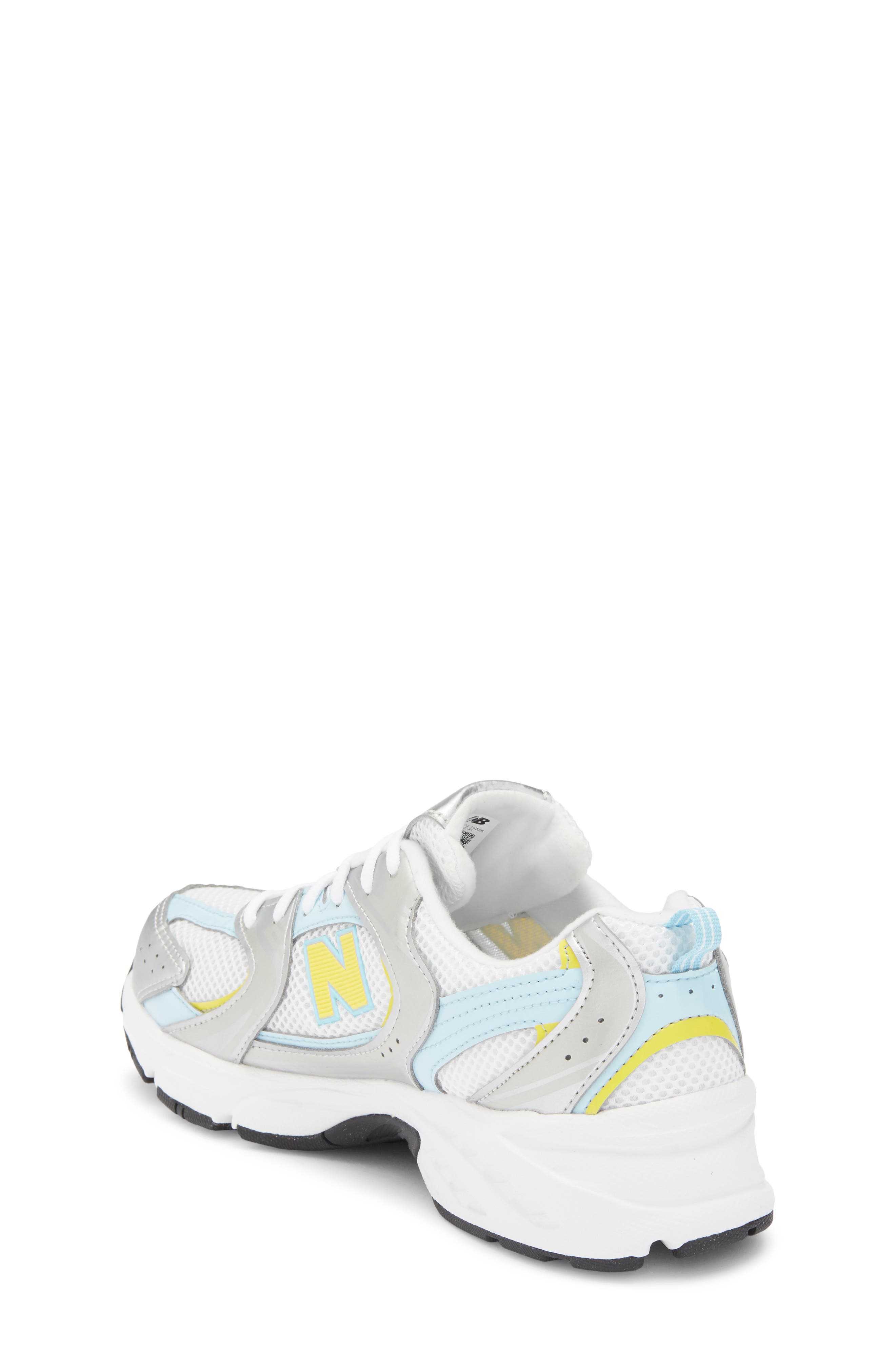 Kids' 530 Sneaker, Alternate, color, SILVER METALLIC/ CLOUD BLUE