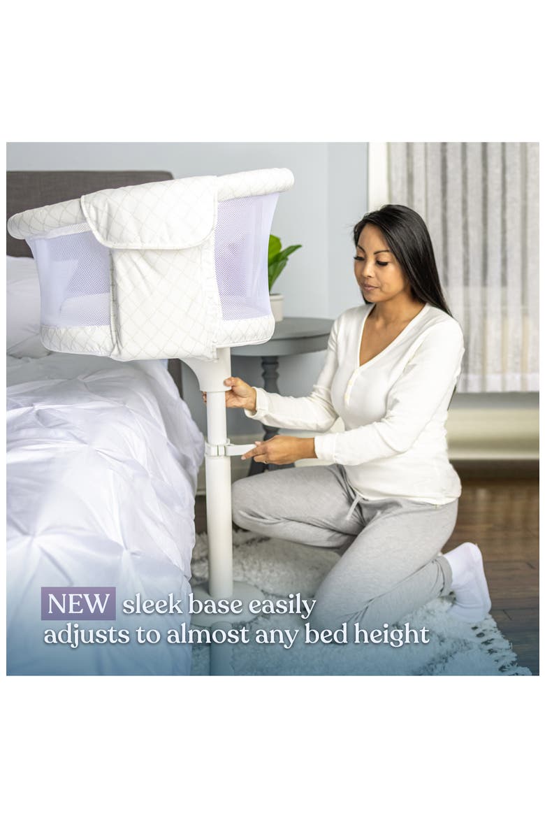 Bassinest™ Essentia Series Bedside Swivel Sleeper, Alternate, color, NAUTICAL NET