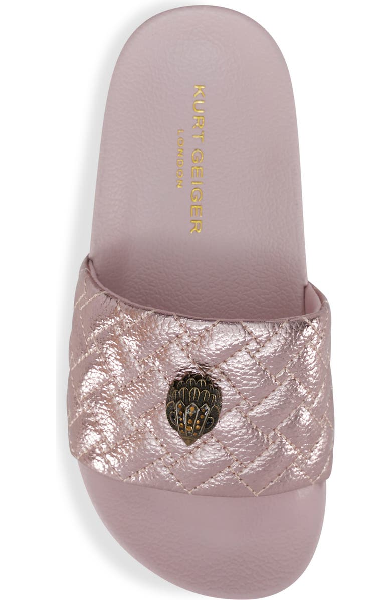 Kurt Geiger London Kids' Mini Meena Eagle Slide Sandal, Alternate, color,