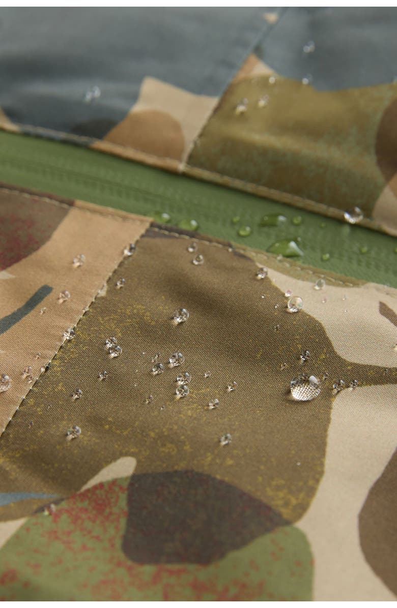 NEXT Camo Print Waterproof Hooded Jacket, Alternate, color, Green