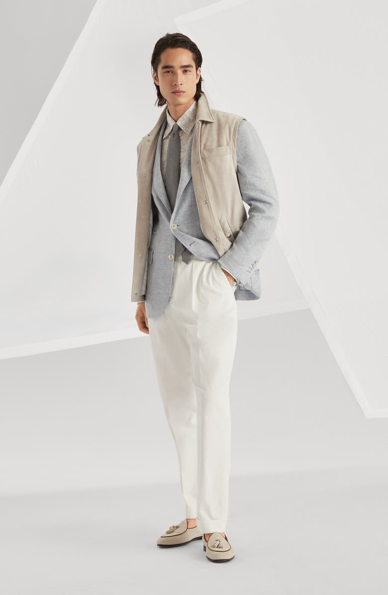 Brunello Cucinelli Button-down collar shirt, Alternate, color,