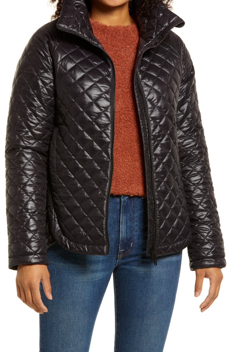 Sam Edelman Diamond Quilted Thru & Thru Jacket, Main, color, 