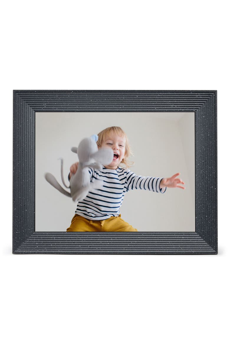 Aura Mason Luxe Digital Photo Frame, Main, color, PEBBLE