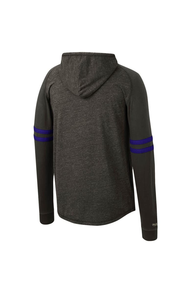 Mitchell & Ness Men's Mitchell & Ness Black Colorado Rockies Logo Lightweight Raglan Pullover Hoodie, Alternate, color, Black