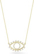 SPHERA MILANO Evil Eye Pendant Necklace