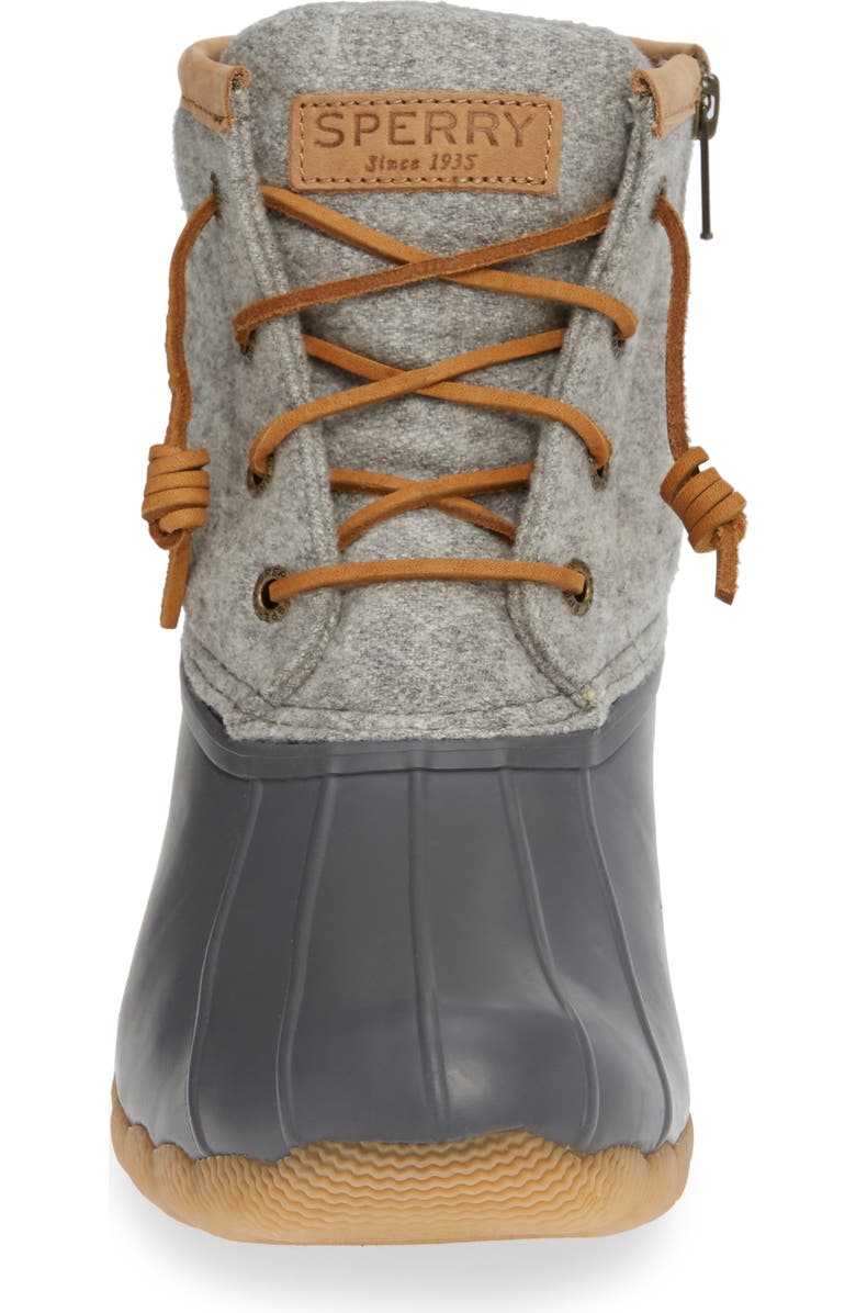 Sperry Diamond Weave Saltwater Bootie, Alternate, color,