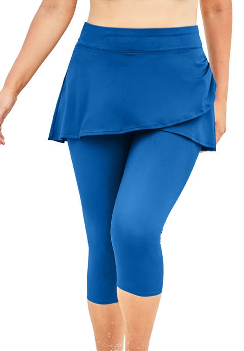 Skirted Swim Capri Pant
