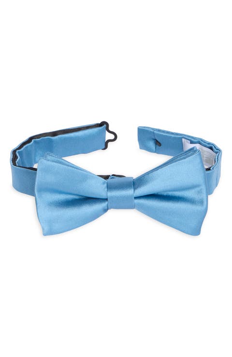 Satin Solid Bow Tie