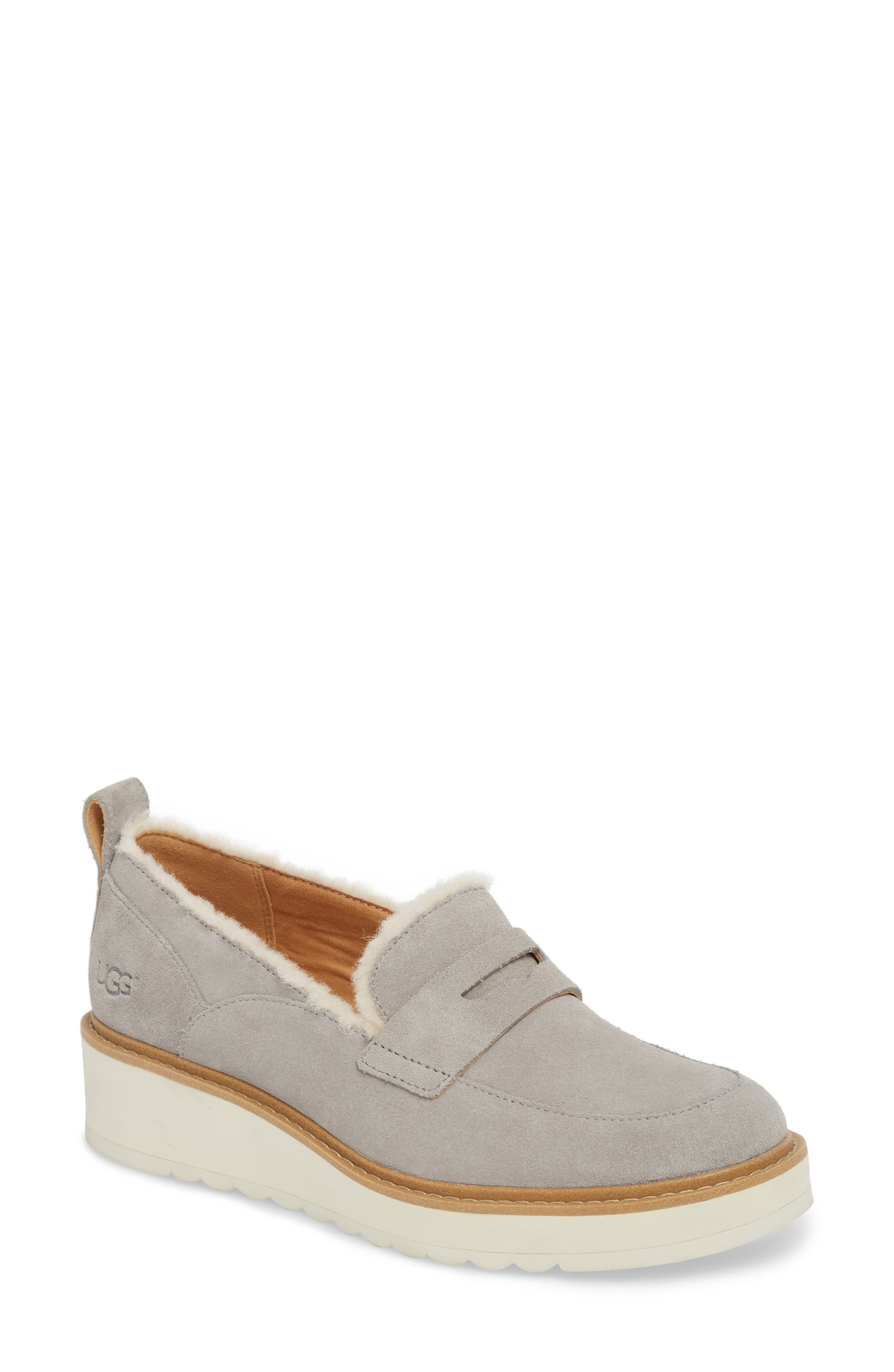 UGG<sup>®</sup> Atwater Spill Seam Wedge Loafer, Main, color, 