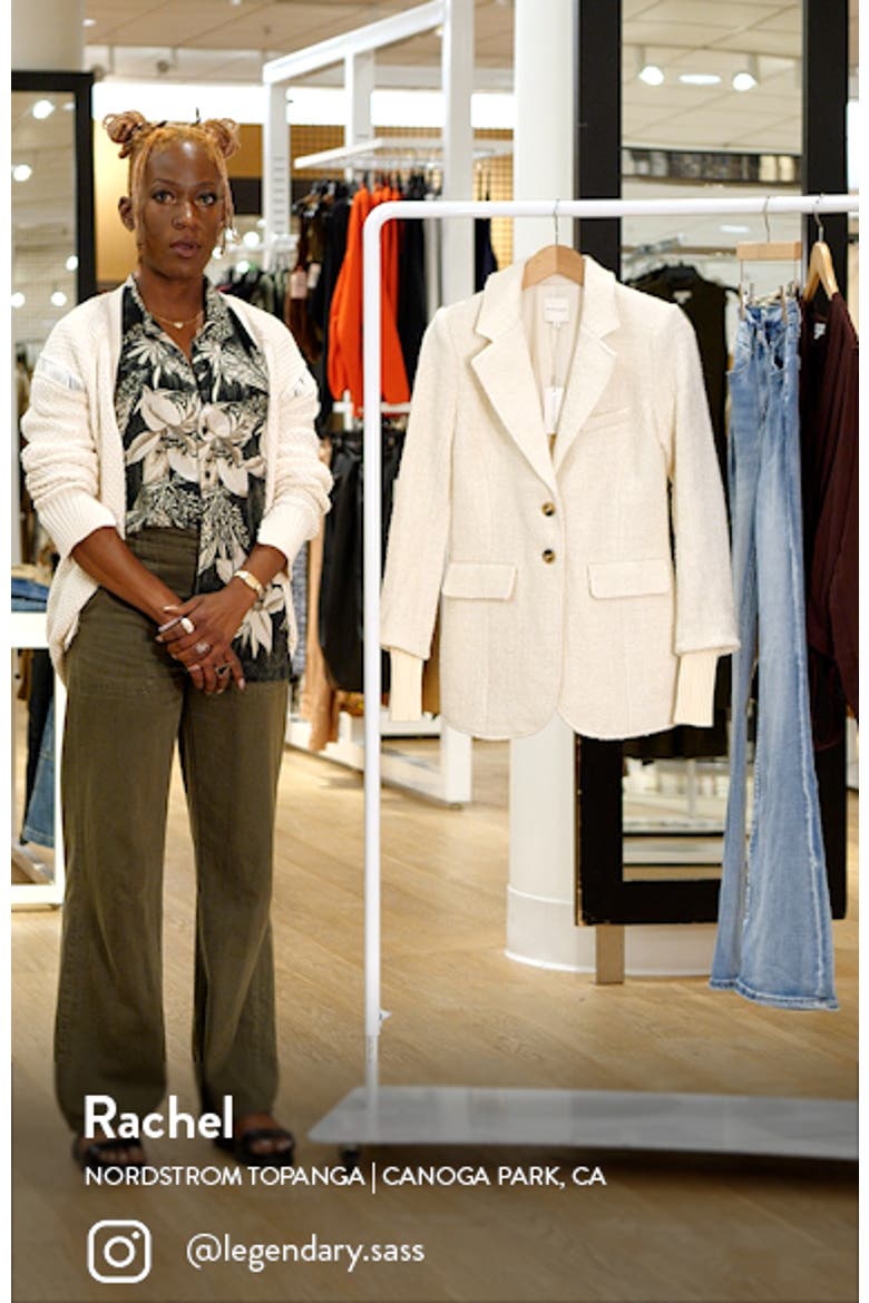 The City Layered Tweed Blazer video