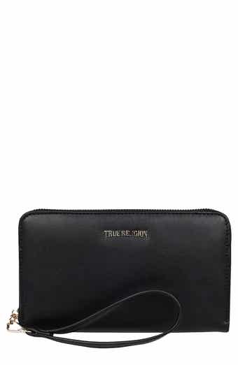 True Religion East/West Logo Wristlet