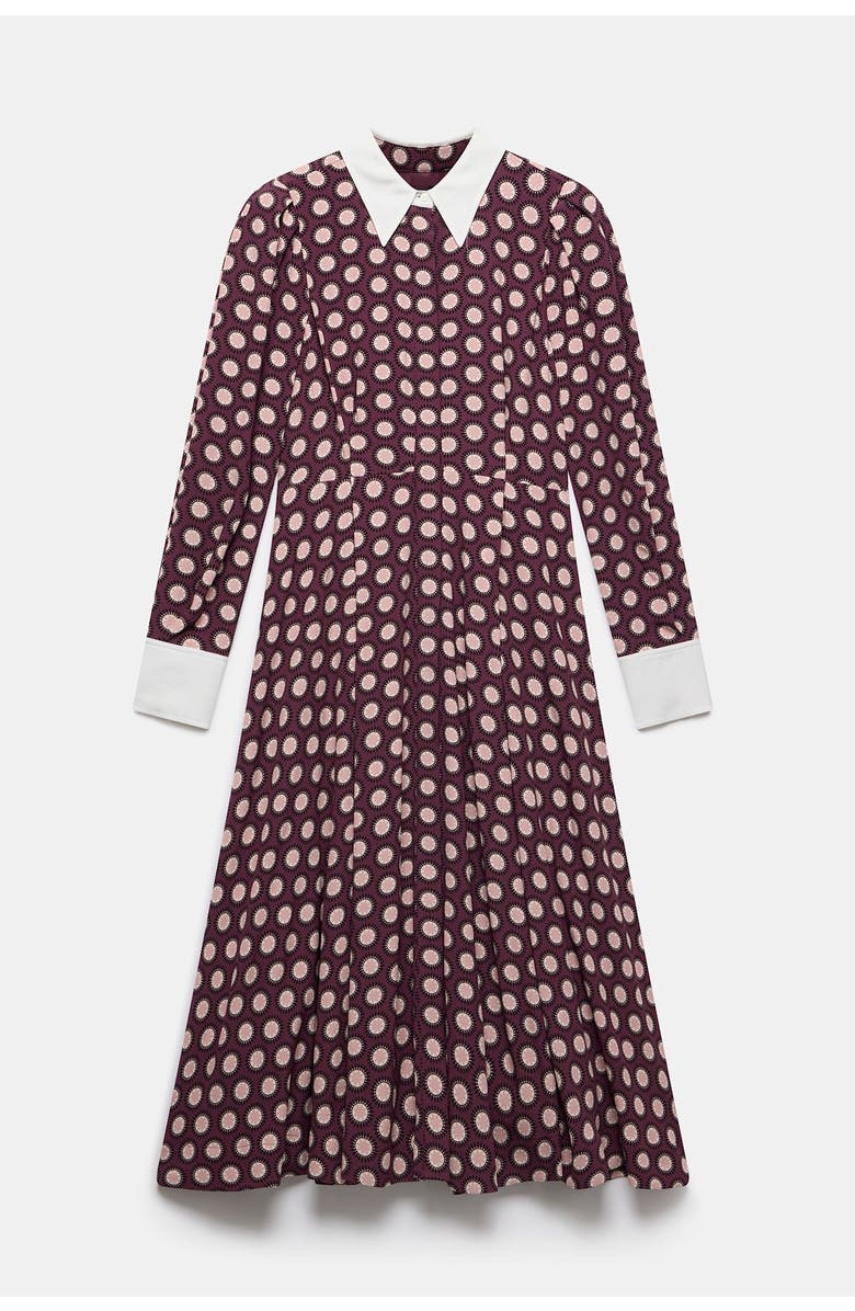 MINT VELVET Geo Print Midi Dress, Alternate, color,