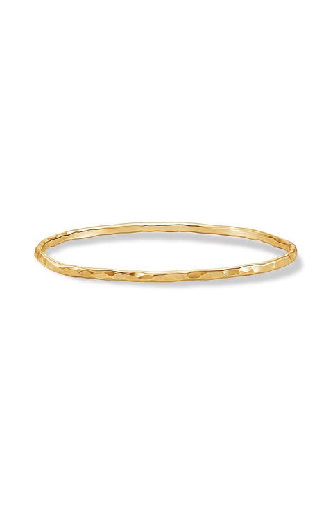 3mm Hammered Nomad Bangle