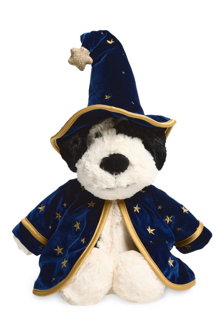 Rufferty Puppy Wizard Large Plushie, Main, color, WHITE