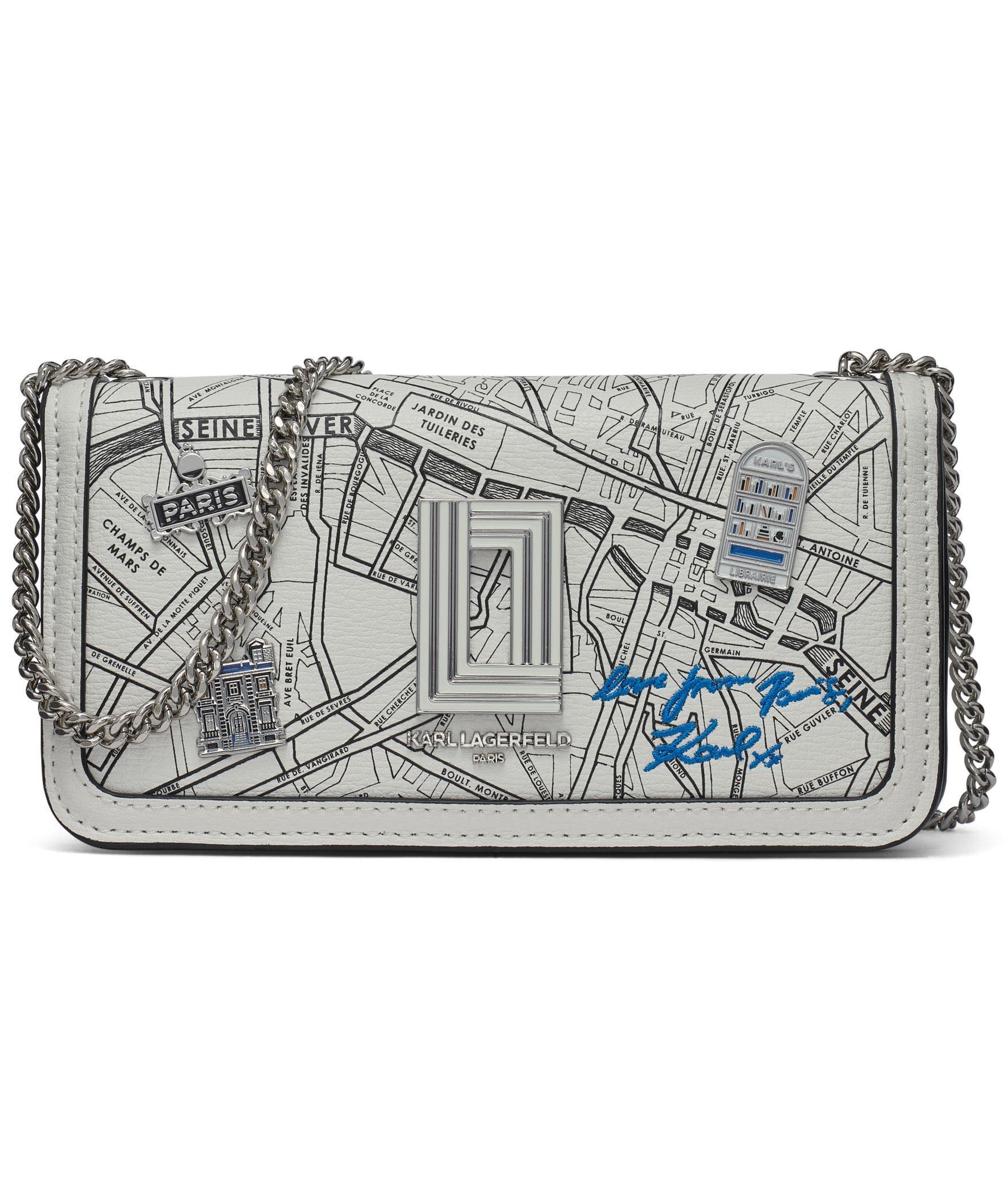 KARL LAGERFELD PARIS Kosette Shoulder, Main, color, 