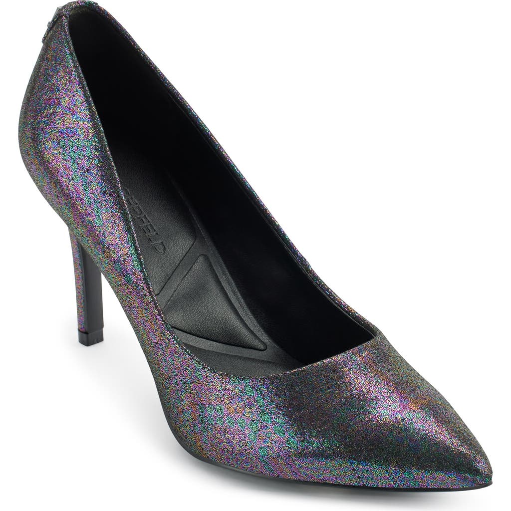 KARL LAGERFELD KARL LAGERFELD PARIS ROYALE POINTED TOE PUMP