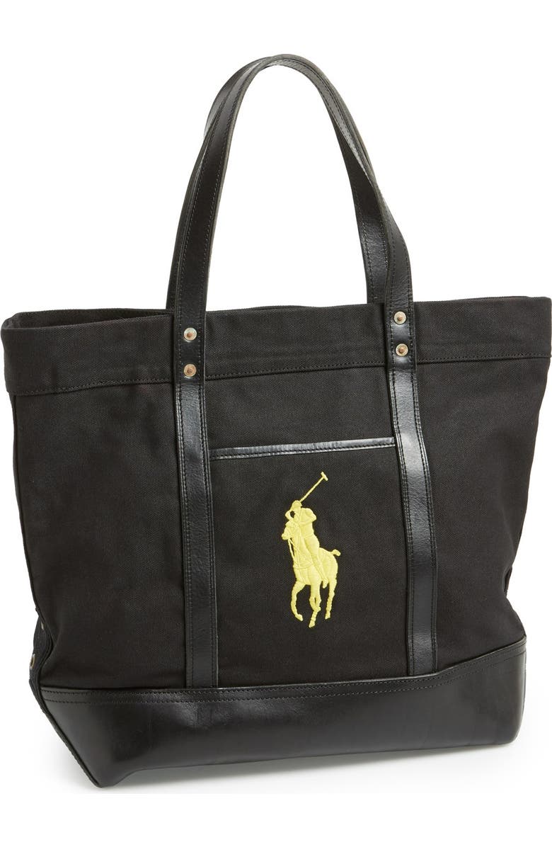 Polo Ralph Lauren Canvas Tote, Main, color,