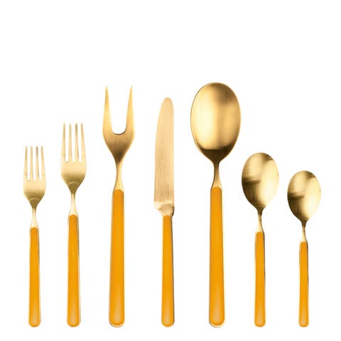 Fantasia Ice Gold Flatware Set - 32 Pieces