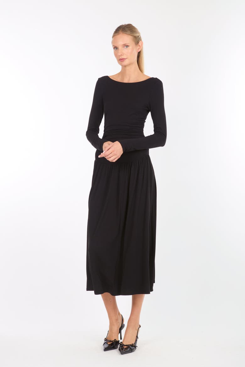 Florence Dress, Alternate, color, Black