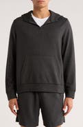 Z by Zella Waffle Knit Quarter Zip Hoodie