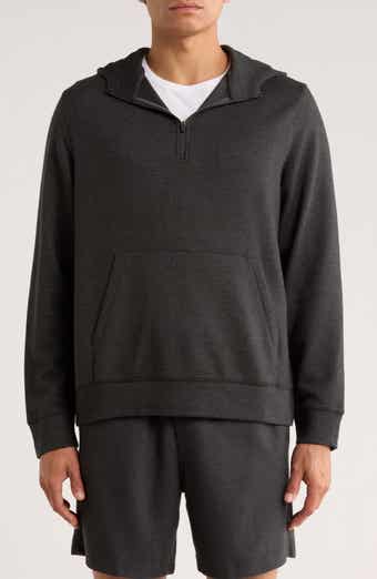 Z by Zella Waffle Knit Quarter Zip Hoodie