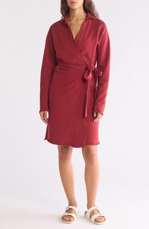 Sweatshirt Dress Wrap Dresses Nordstrom Rack