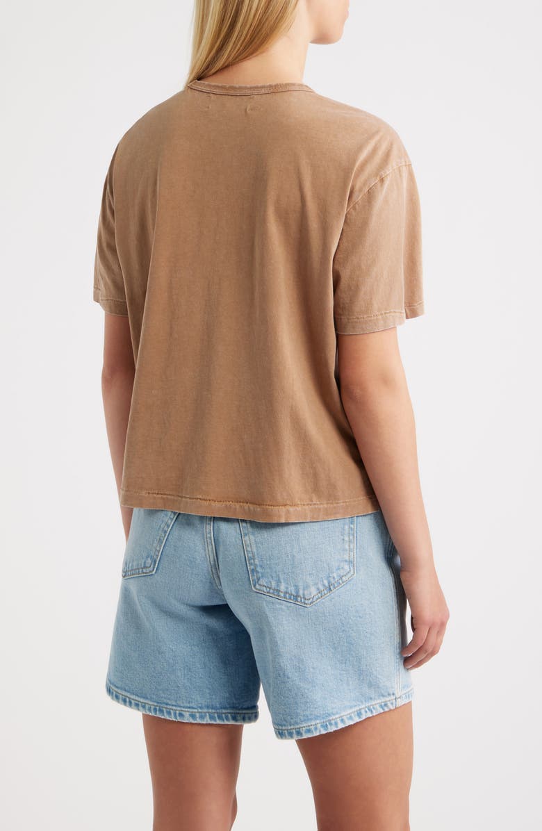 CITY BLUES Acid Wash T-Shirt, Alternate, color, Burlap