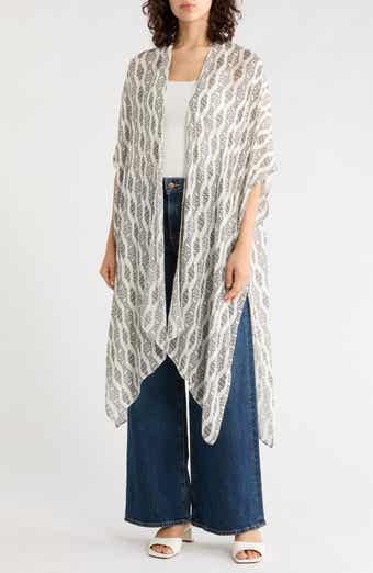 Geometric Print Topper